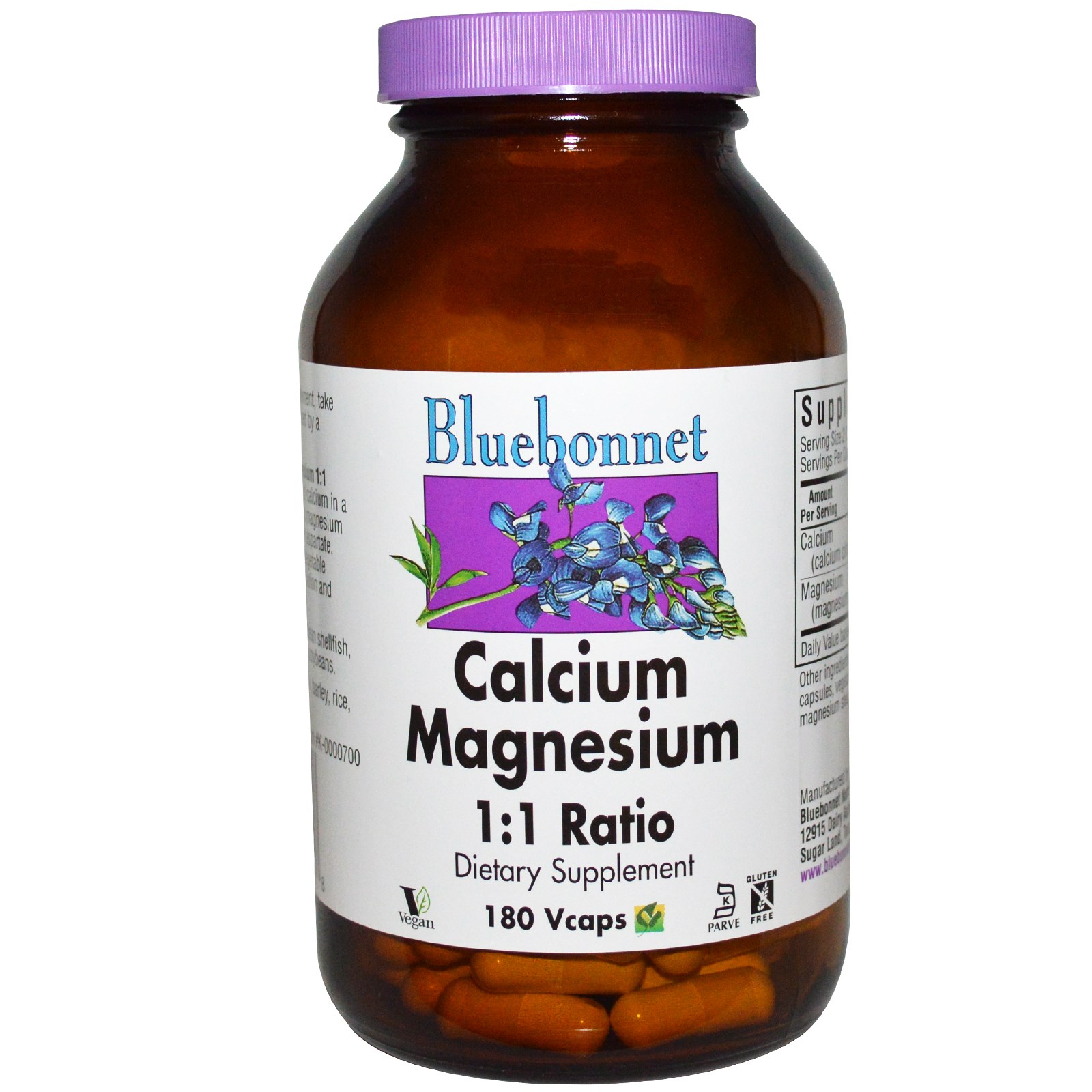 Bluebonnet Calcium Magnesium. Bluebonnet Nutrition, Буферизованный хелатный магний, 60 растительных капсул. Кальций магний. Кальций магний в капсулах. Кальций магний б 6